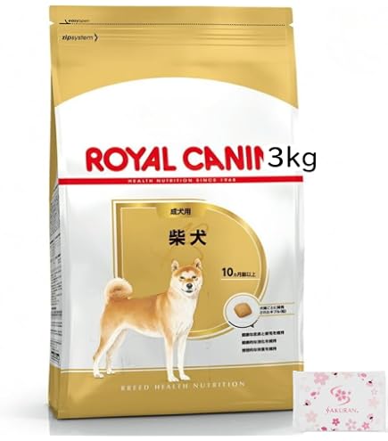  CANIN 柴犬中・高齢犬用ドライフード 3kg×2個セット Amazon.co.jp: ロイヤルカナン 柴犬 中・高齢犬用 ドライフード 3kg